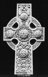 Celtic Cross on Black